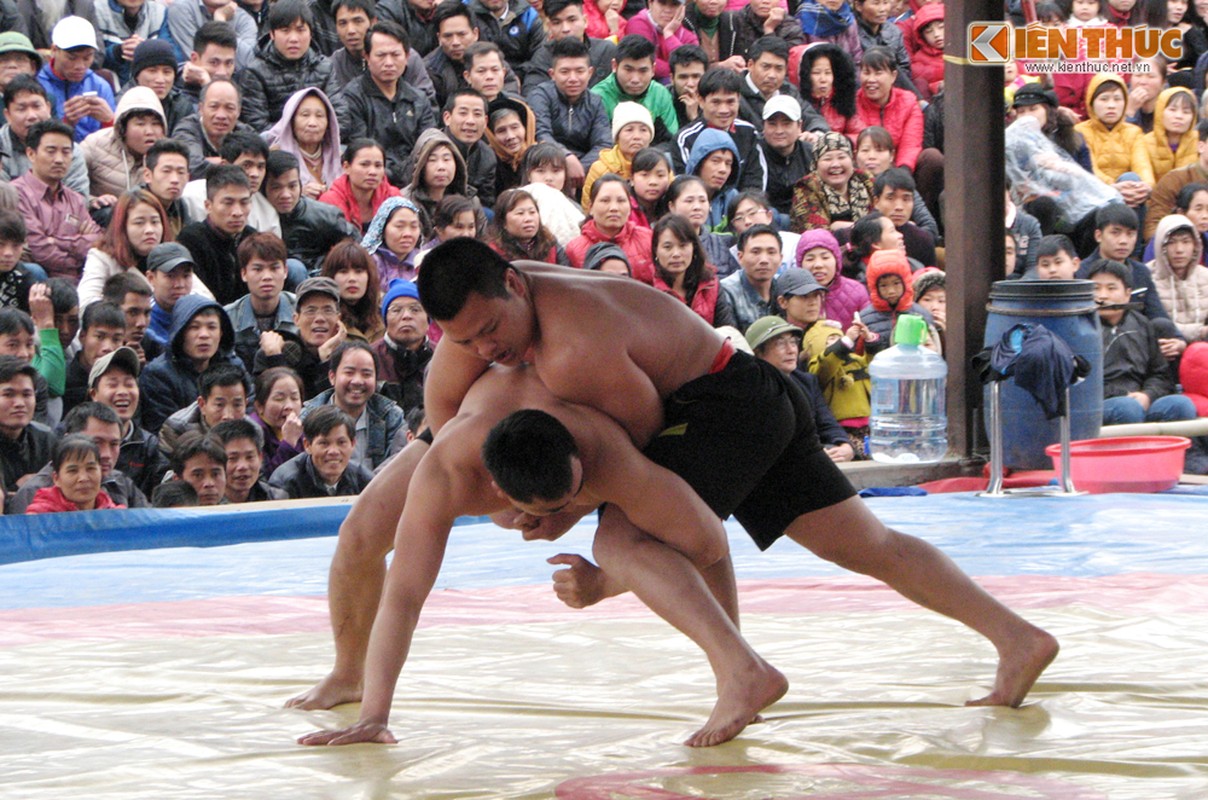 Hang nghin nguoi doi mua ret xem dau vat tai Ha Noi-Hinh-9